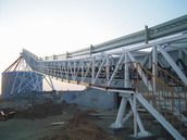 Steel Structure Corridor for Conveyor