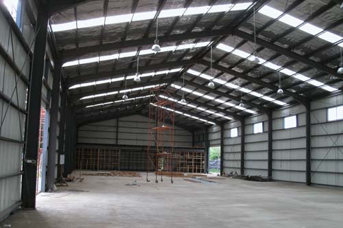 Steel structure warehouse 